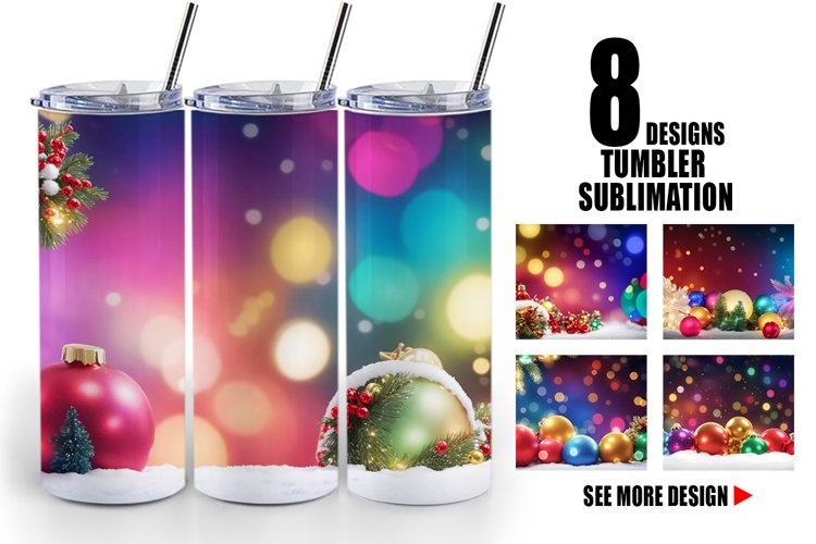 Christmas Tumbler Wrap Image 16