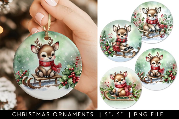 Reindeer Clipart Image 13