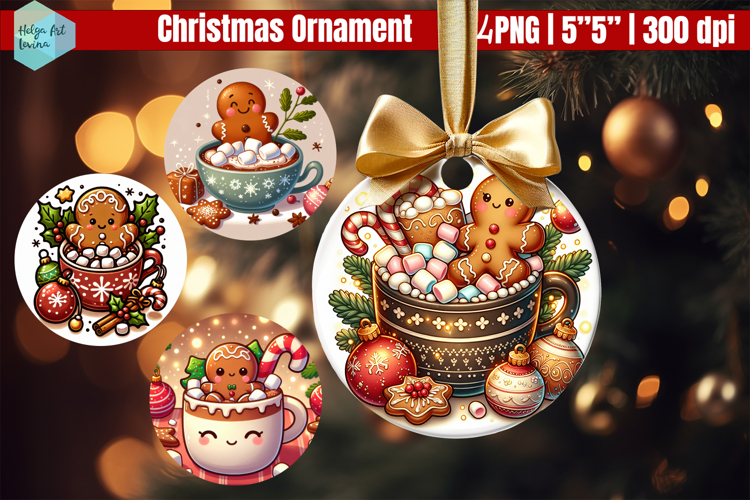 Hot drinks Christmas Ornaments PNG