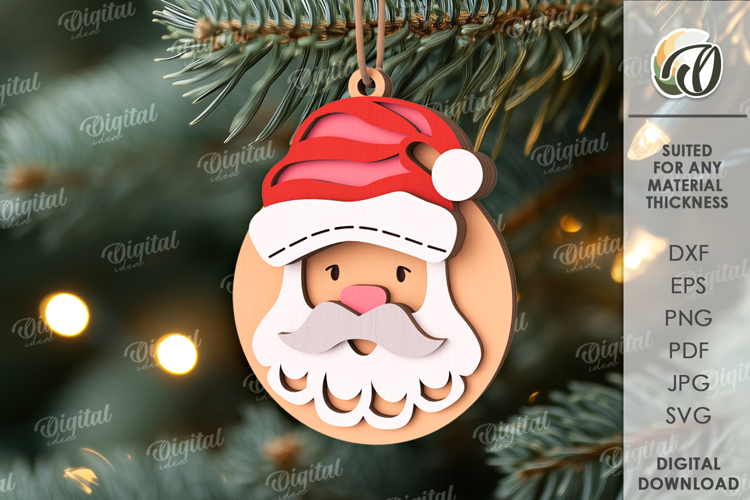 Santa Claus Svg Image 12