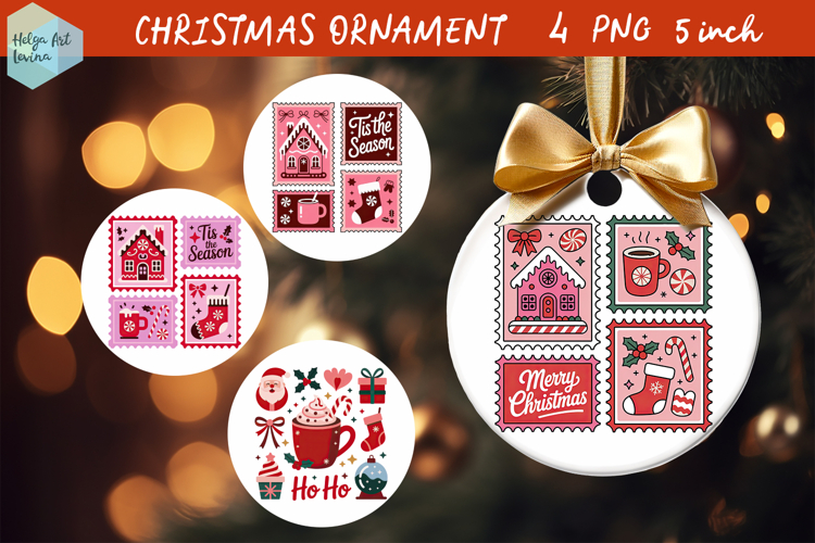 Christmas Ornaments Sublimation
