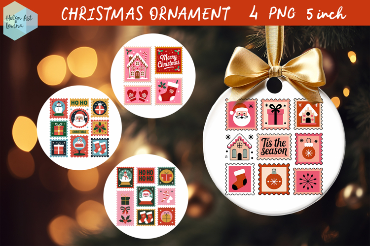 Christmas Ornaments Sublimation