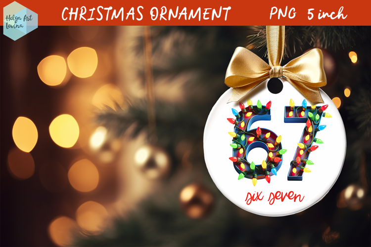 Christmas Ornaments 67 Six Seven PNG