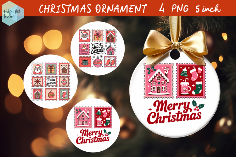 Christmas Ornaments Sublimation