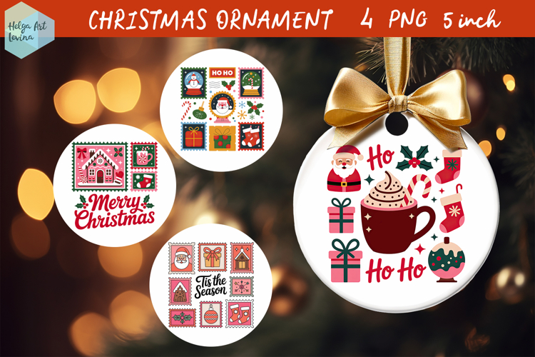 Christmas Ornaments Sublimation