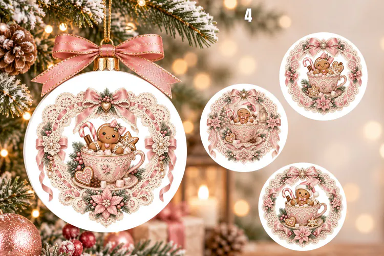 Hot drinks Christmas Ornaments PNG