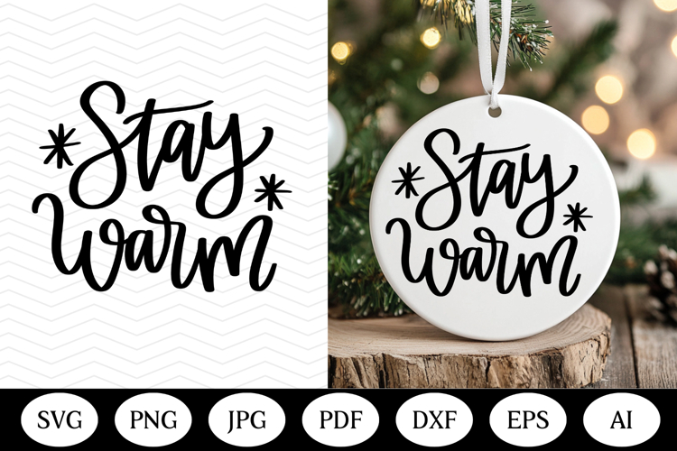 Christmas Ornament SVG Design, christmas round illustration