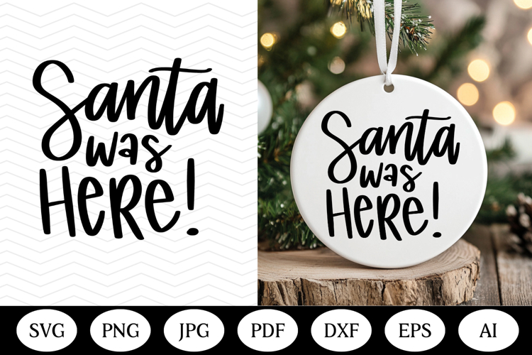 Round Christmas Ornament Svg Image 2