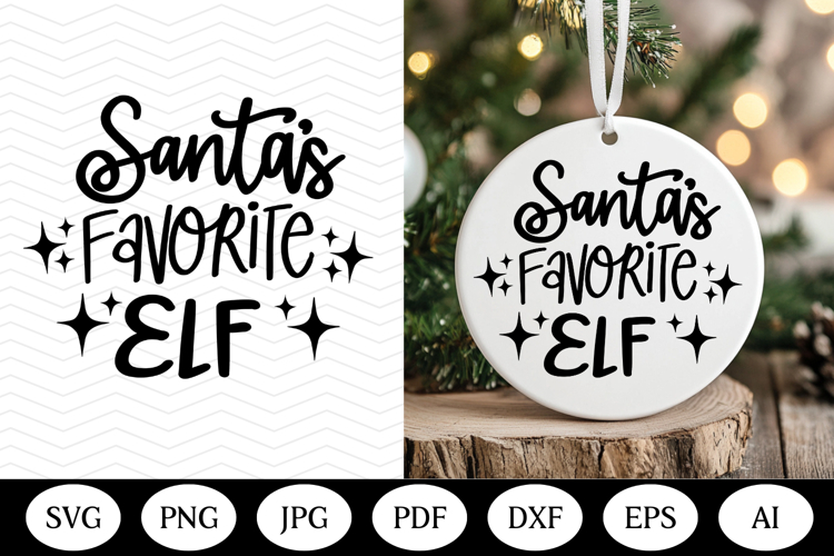 Christmas Ornament SVG Design, christmas round illustration
