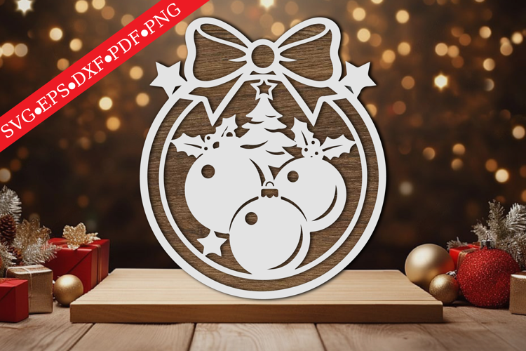Christmas Ornament SVG