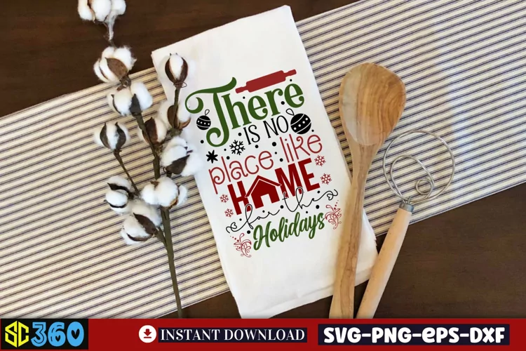 There is no place like home for the holidays SVG
