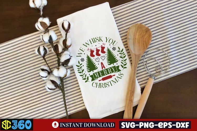 We whisk you a merry christmas SVG, Christmas SVG