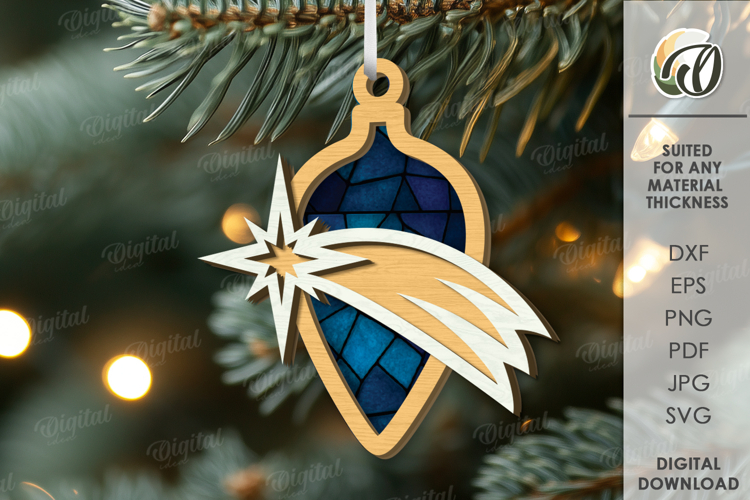 Christmas Star Clipart Image 16