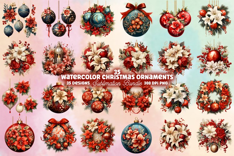 Christmas Ornament Clipart Image 9