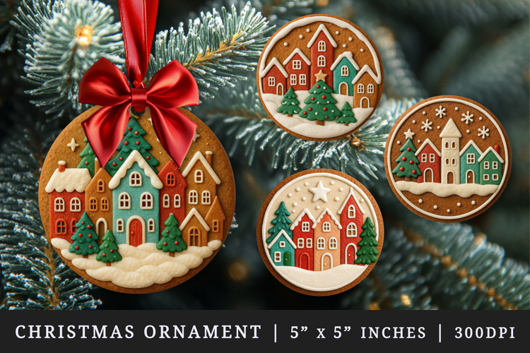 Christmas Ornaments Clipart Image 24