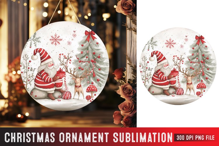 Christmas Ornament Sublimation Designs Image 6