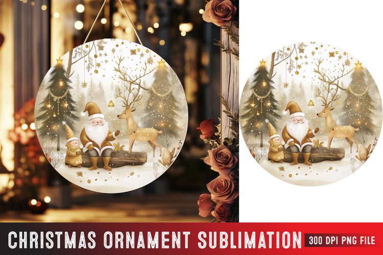 Christmas Ornament Sublimation Designs Image 20