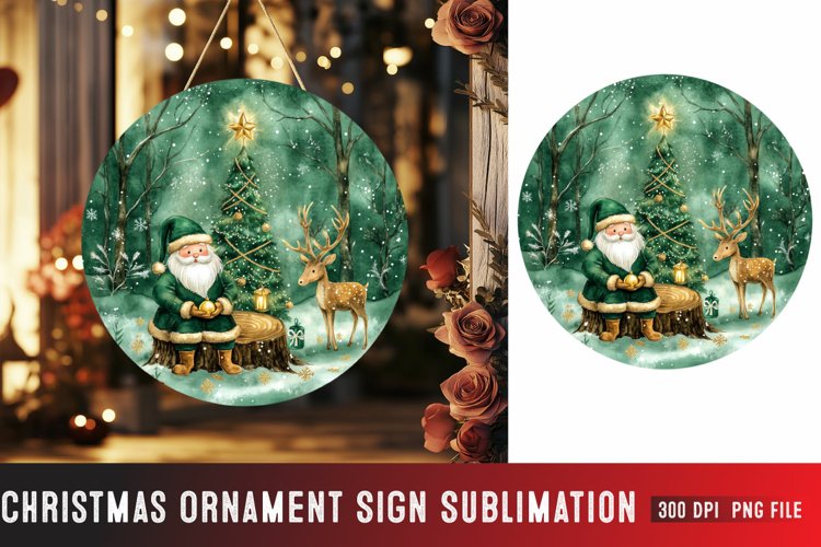 Christmas Ornament Sublimation Designs Image 15