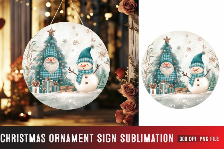 Christmas Ornament Sublimation Designs Image 23