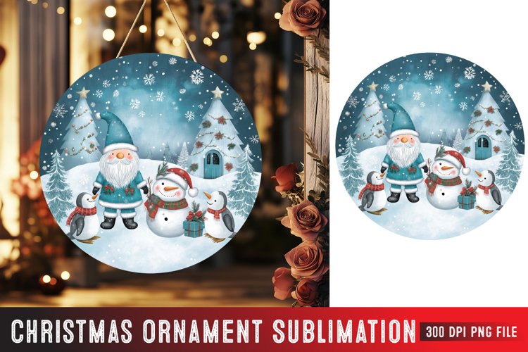 Christmas Ornament Sublimation Designs Image 13