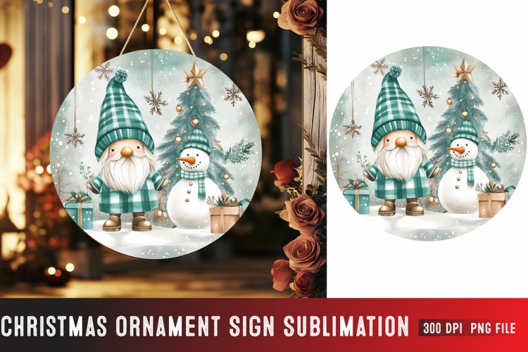 Christmas Ornament Sublimation Designs Image 9