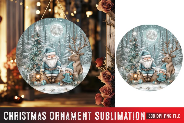 Christmas Ornament Sublimation Designs Image 8