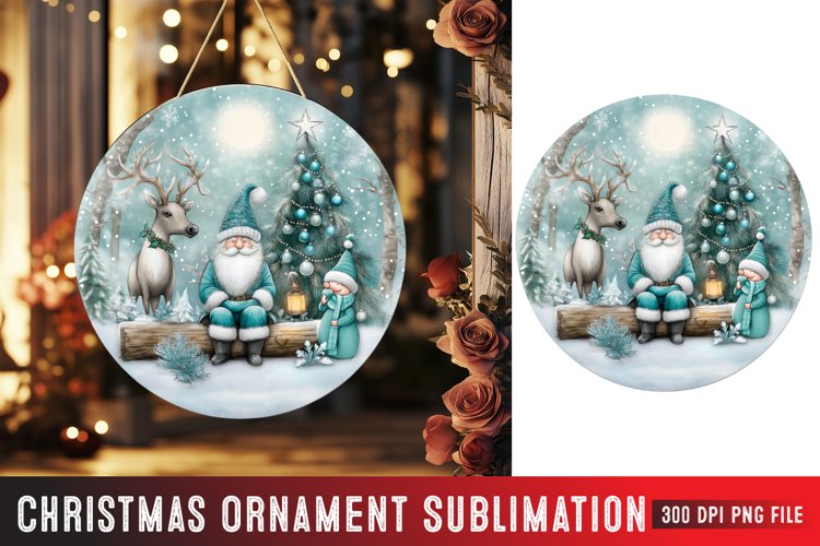 Christmas Ornament Sublimation Designs Image 17