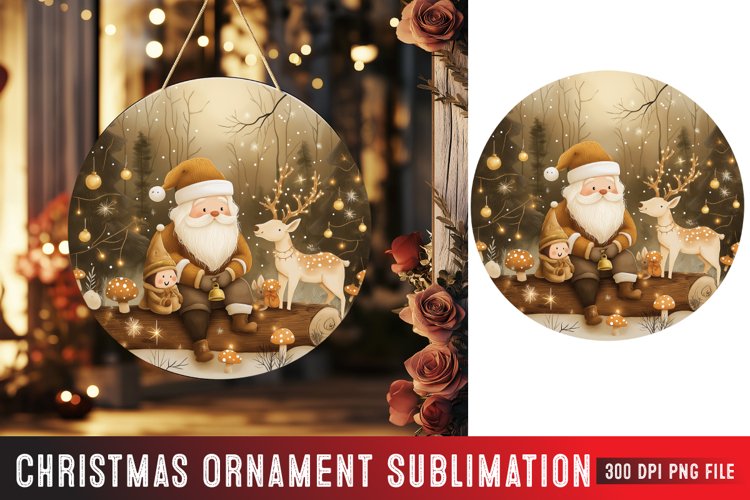 Christmas Ornament Sublimation Designs Image 12