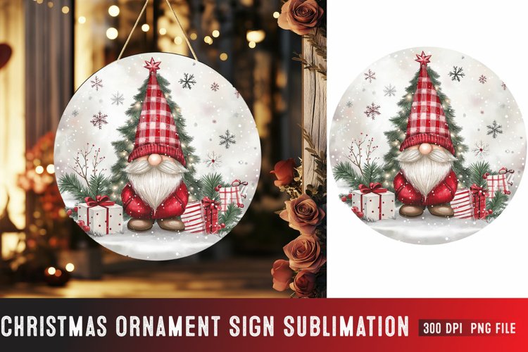 Christmas Ornament Sublimation Designs Image 14