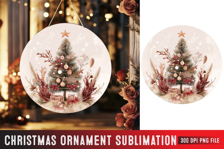 Christmas Ornament Sublimation Designs Image 10