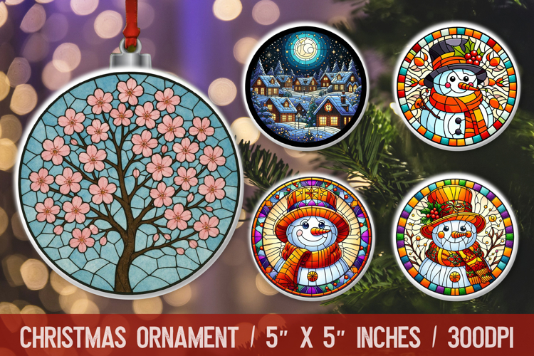 Christmas Ornaments Clipart Image 3