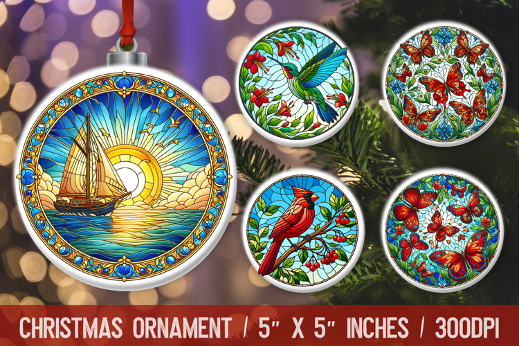 Christmas Ornaments Clipart Image 11