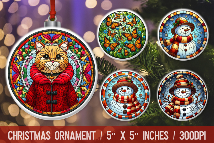 Christmas Ornaments Clipart Image 6