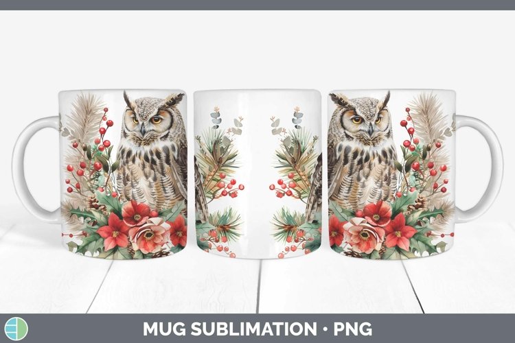 GorgeousChristmas Mug Wrap design.