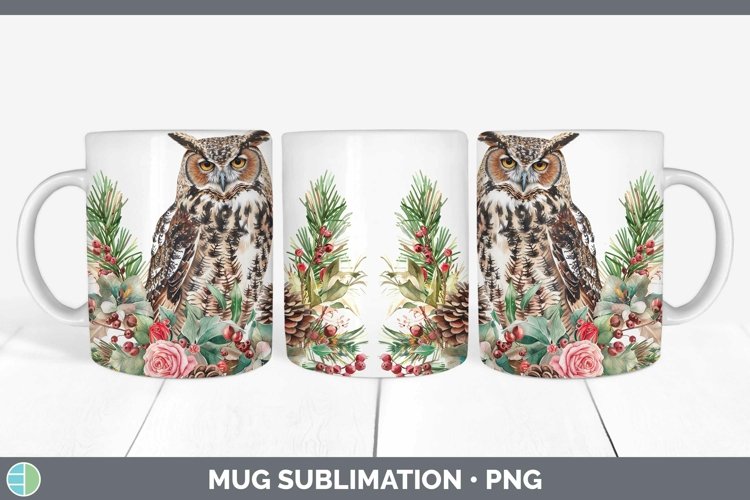 GorgeousChristmas Mug Wrap design.