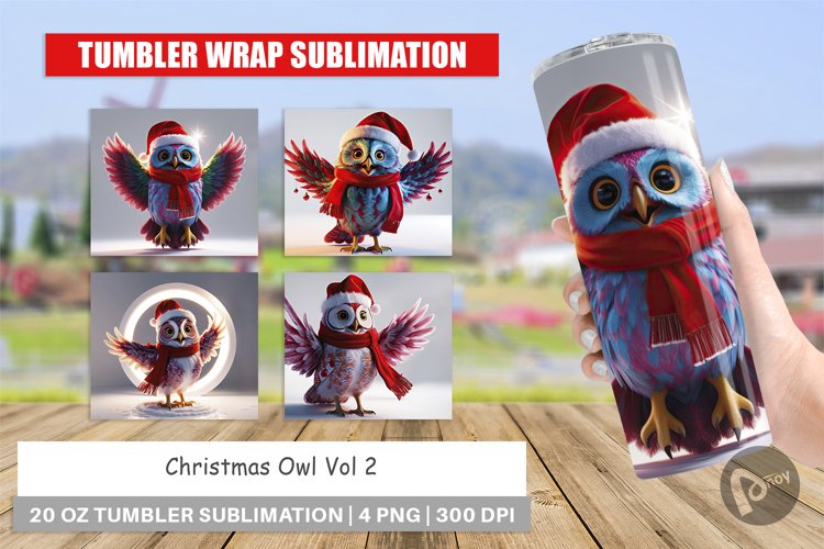 Christmas Tumbler Wrap