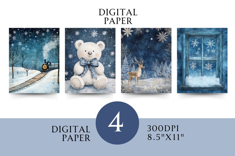 Printable Scrapbook Paper Image 21