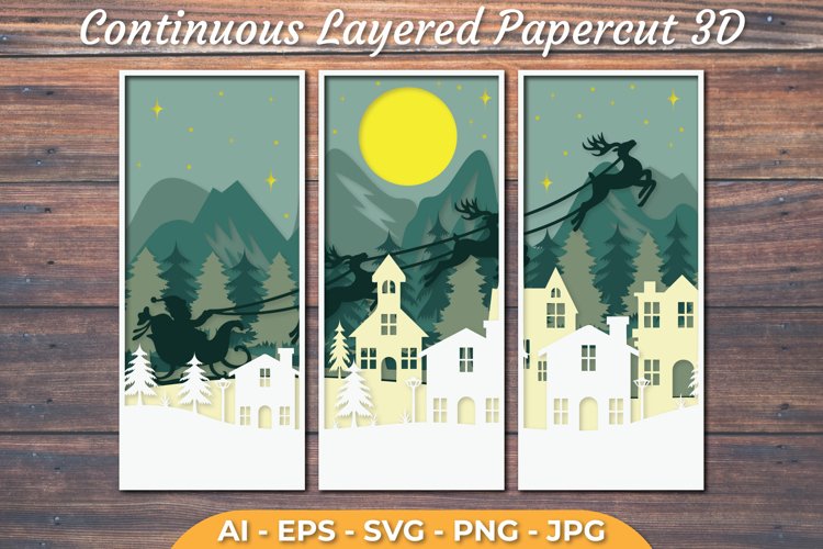 3D Christmas SVG Image 7