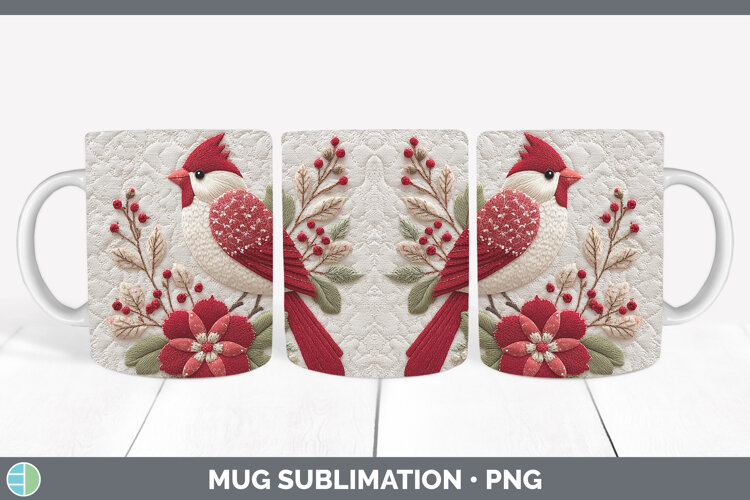 GorgeousChristmas Patch Mug Wrap design.