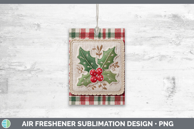 GorgeousChristmas Patch Air Freshener design.