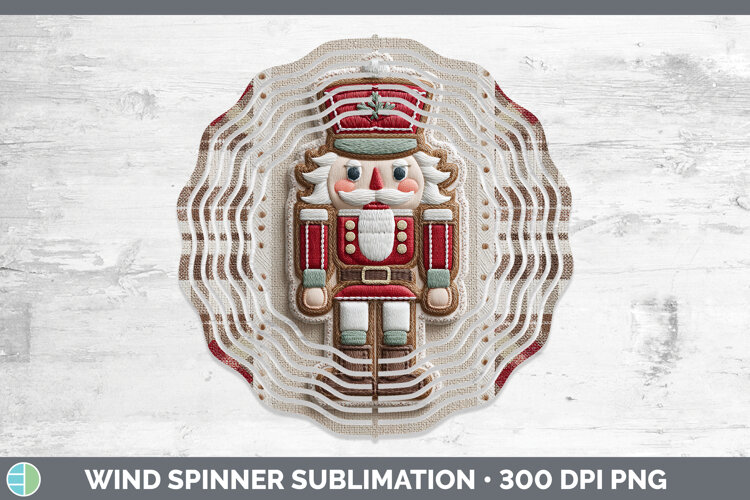 GorgeousChristmas Patch Wind Spinner design.