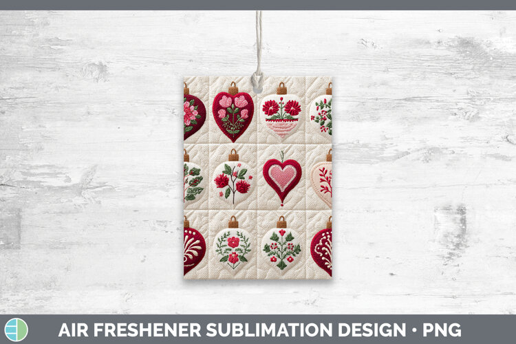 GorgeousChristmas Patch Air Freshener design.