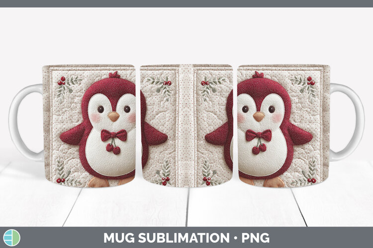 GorgeousChristmas Patch Mug Wrap design.