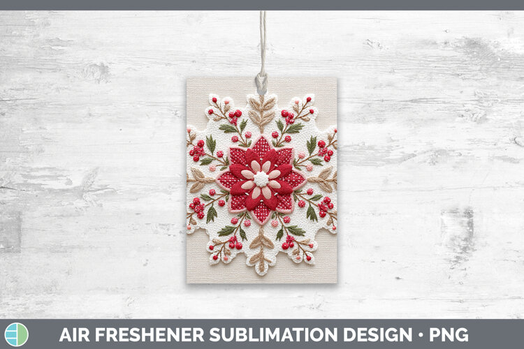GorgeousChristmas Patch Air Freshener design.