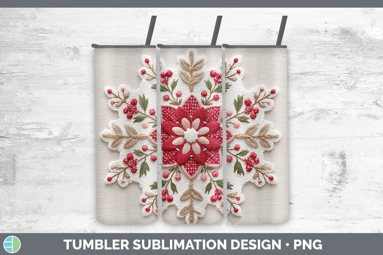 GorgeousChristmas Patch Tumbler design.
