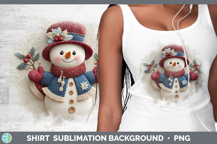 Snowman Background Image 13