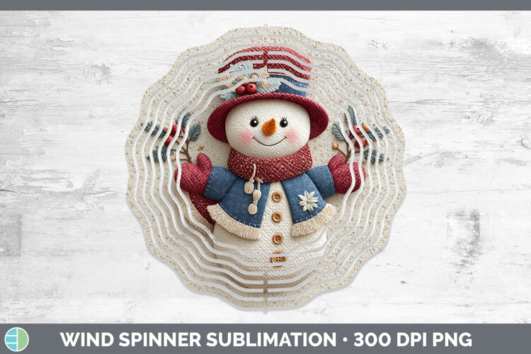 GorgeousChristmas Patch Wind Spinner design.