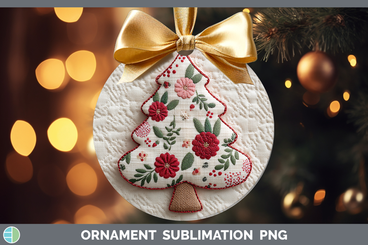 Christmas Ornament Sublimation Designs Image 2