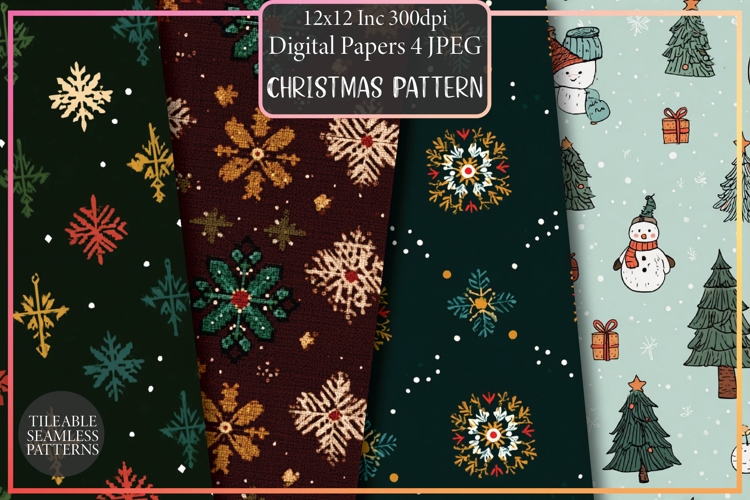 Christmas Patterns Christmas Paper