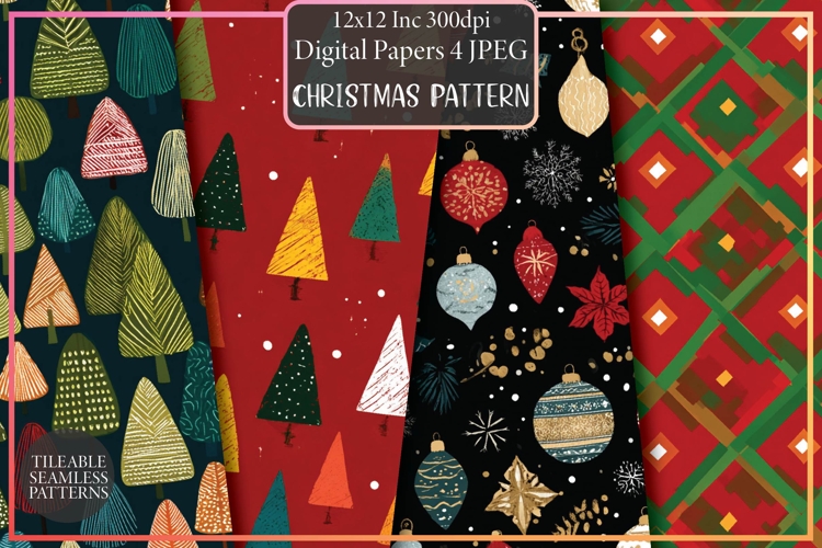 Christmas Pattern Backgrounds